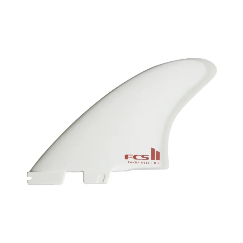 Top-Preis FCS 2 Panda Keel Performance Glass Twin Fins (M-L) White