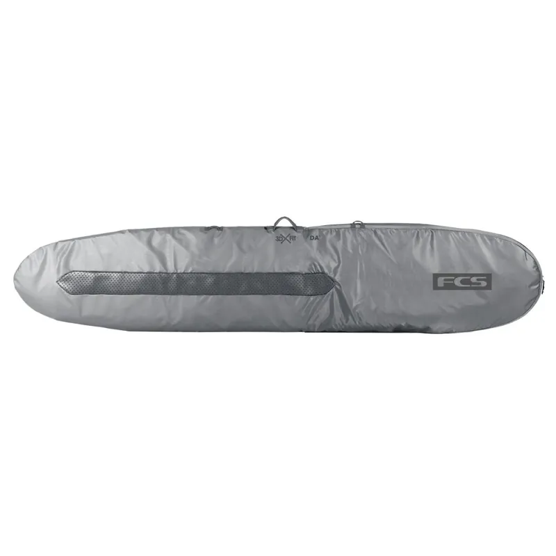 Expressversand FCS Boardbag Day Long Board Surfboard Cover 10.2 Steel Grey
