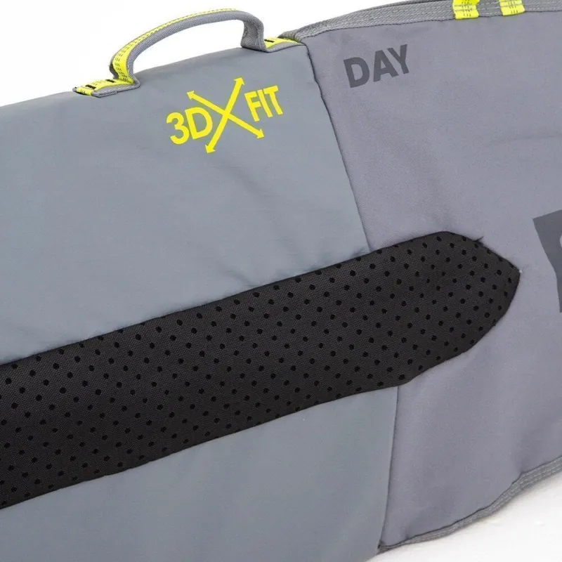 Wochenendangebot FCS Boardbag Day Funboard Surfboard Cover 5.0 Steel Grey