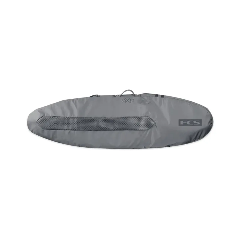 Preisknaller FCS Boardbag Day Funboard Surfboard Cover 5.9 Steel Grey
