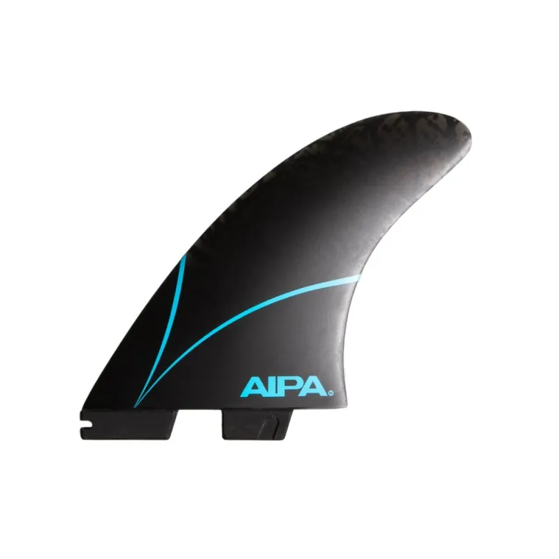 FCS 2 Aipa Twin+1 Performance Glass Retail Fins (XL) Black Aktuell