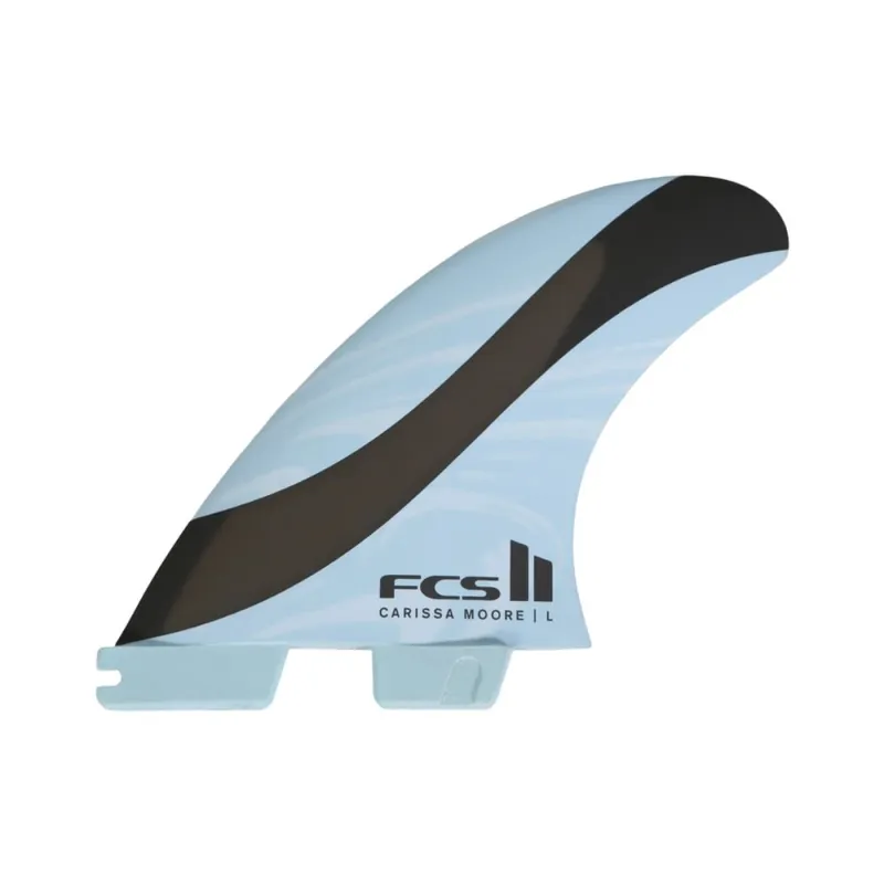 Rabatt FCS 2 Carissa Moore Performance Core + AirCore Tri Fins (S) Blue/Black