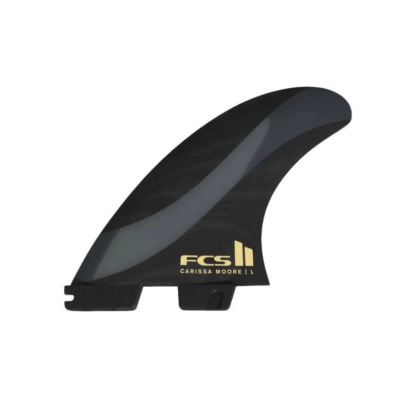 Bestseller FCS 2 Carissa Moore Performance Core + AirCore Tri Fins (M) Black