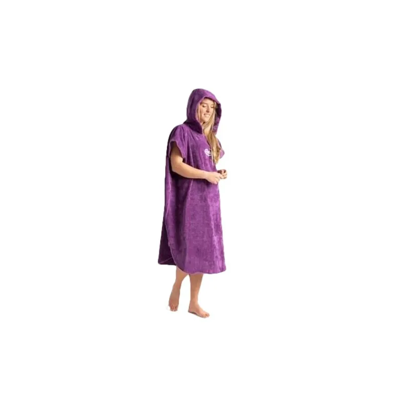 Robie Original Short Sleeve Poncho Ultra Violett Medium Neue Ware