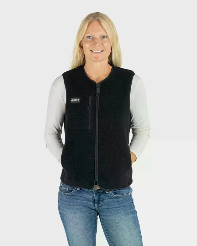 Knallerangebot DRYROBE Thermo Weste Gillet unisex Schwarz M