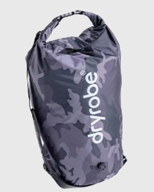 DRYROBE wasserdichter Packsack Drybag Schwarz Camo Versand Am Gleichen Tag