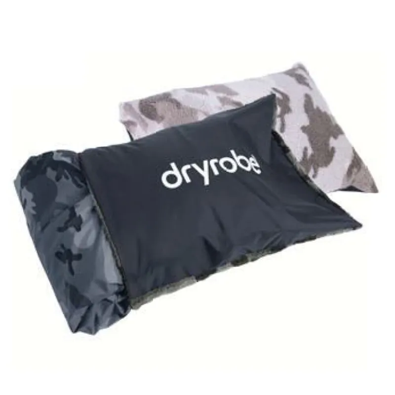 Expressversand DRYROBE Kissenbezug Sand Camo Schwarz