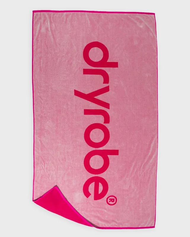Knallerangebot DRYROBE Strand Handtuch Pink