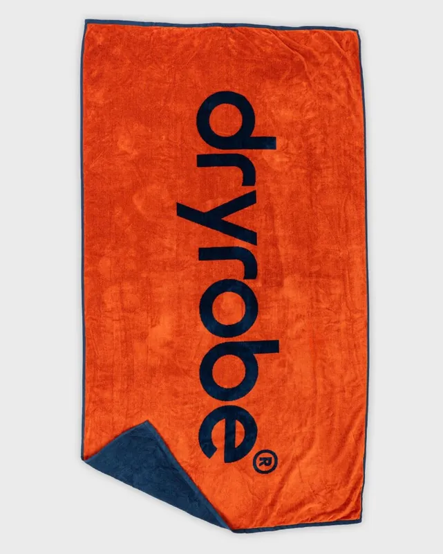 DRYROBE Strand Handtuch Orange Blau Direkt Vom Hersteller