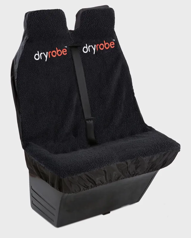 Ausverkauf DRYROBE Auto Sitzbezug Doppelsitz Schwarz Schwarz