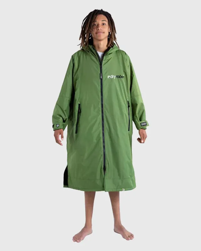 DRYROBE Advance Long Sleeve Dunkelgrün Schwarz XXL Super-Preis