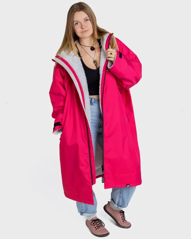 DRYROBE Advance Long Sleeve Pink Hellgrau L Neue Kollektion
