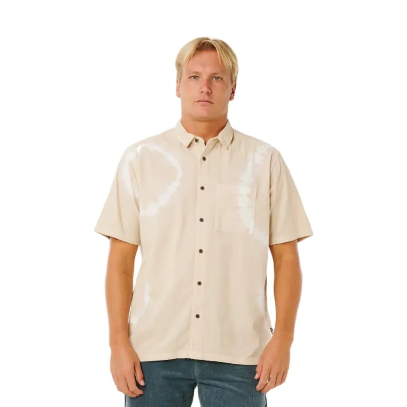 Rip Curl Pacific Rinse Short Sleeve Hemd Bone S Markenprodukt