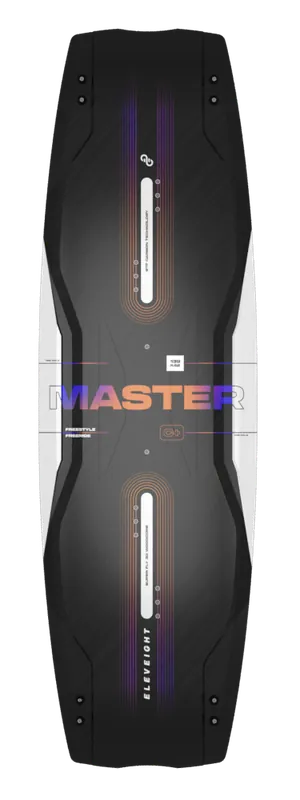 Eleveight Master C+ V8 Kiteboard 2027 (Deck + Fins) 136 x 41.5cm Versand Am Gleichen Tag