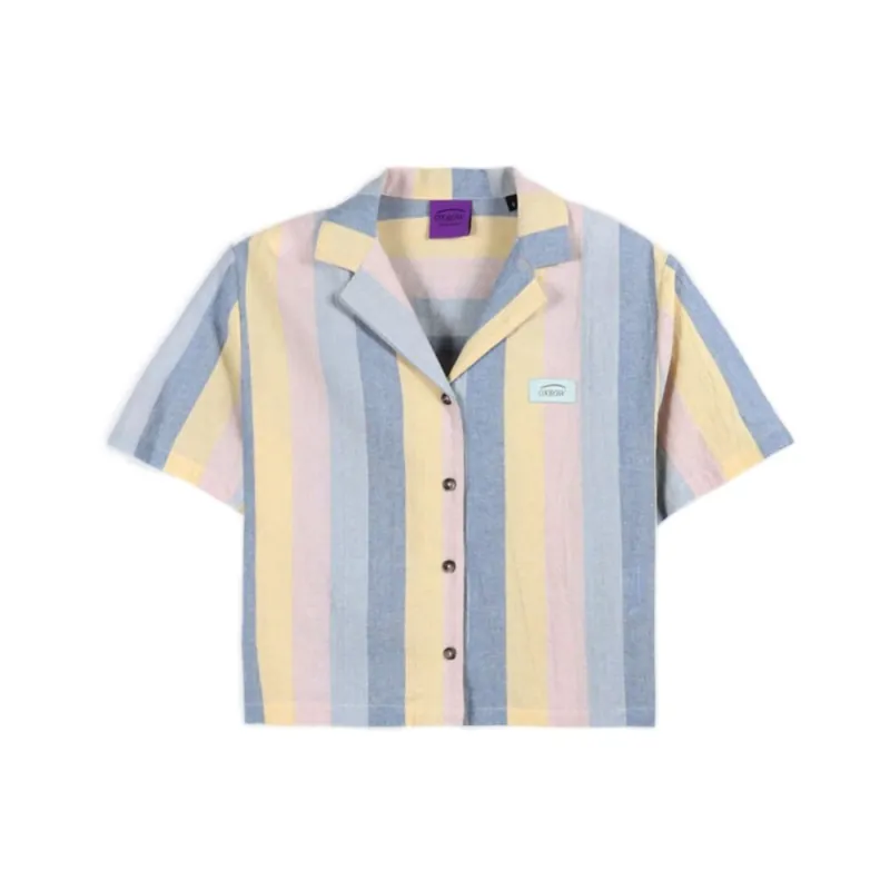 Oxbow Ally Short Sleeve Shirt Hemd Lost Blue S Schnäppchen