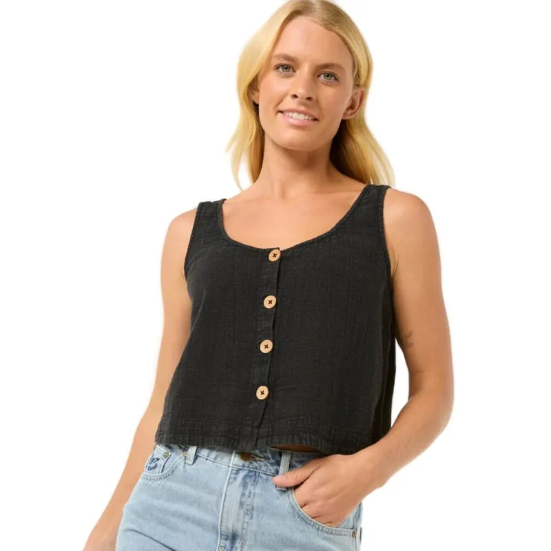 Rip Curl Classic Surf Tank II Washed Black M Schnäppchen