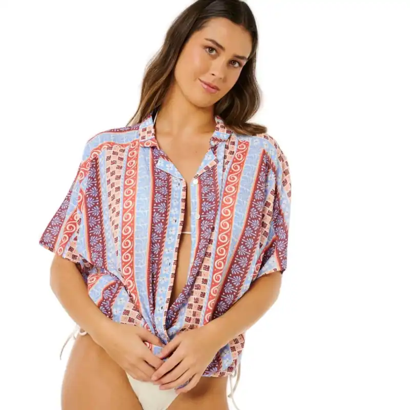 Rip Curl Ventura Viscose Shirt Multico M Garantierte Lieferung