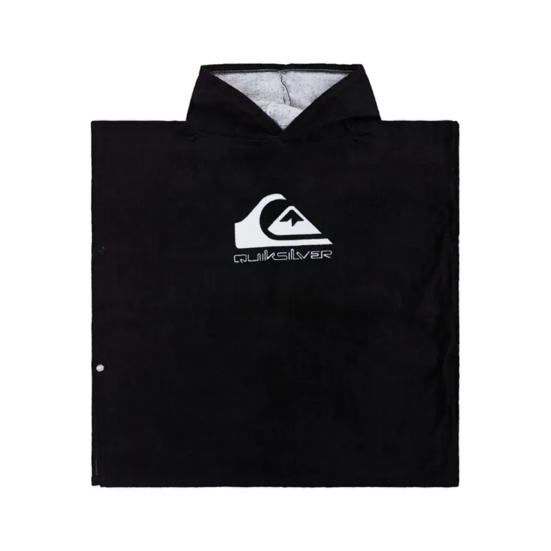 Quiksilver Hoody Towel Poncho Boy Black Preisknaller