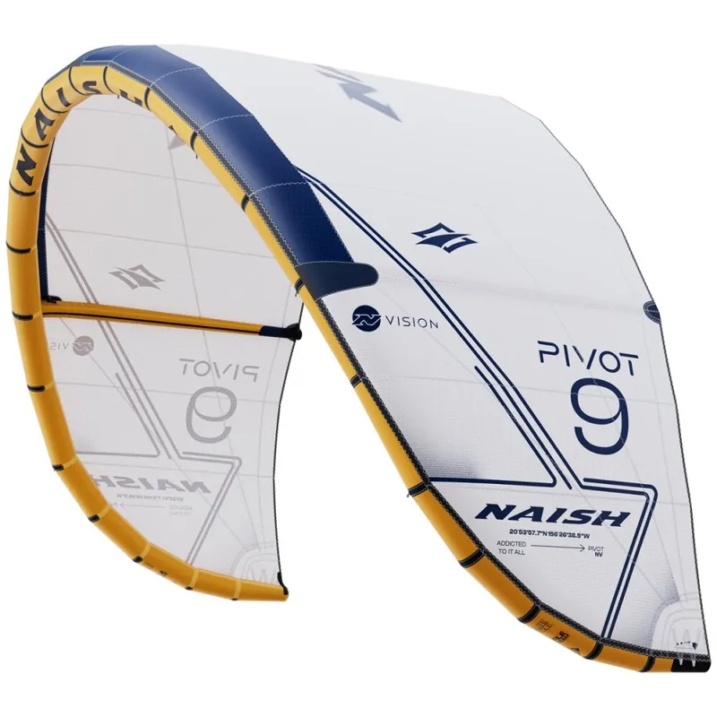Neue Ware Naish Pivot NVision Kite White 2026