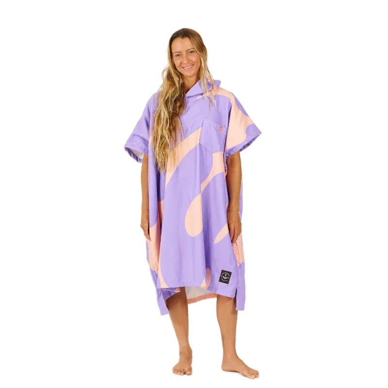 Top-Seller After Essential Poncho Swim Club Splash Pink Blue