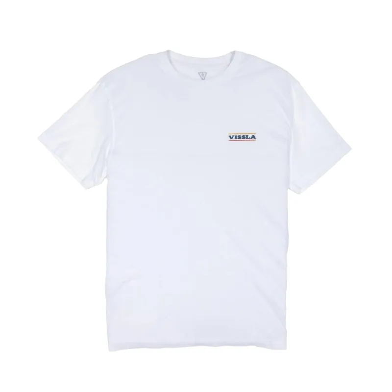 Vissla Geoline T-Shirt White M Neue Ware