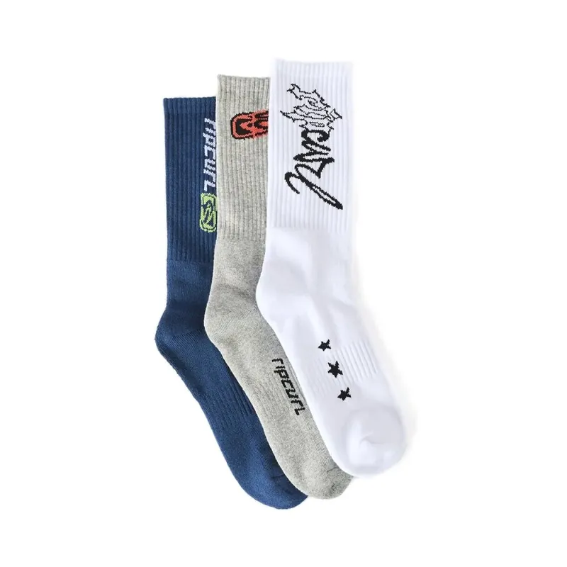 Preis Gesenkt Rip Curl Retro Crew Sock 3 Pack Grey Heather