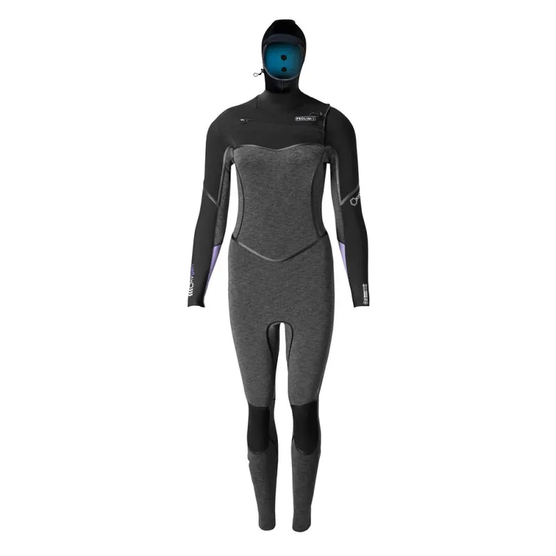 Highlight Prolimit Oxygen Steamer Hooded 6/4 Thermal Rebound FTM Black/Lavender