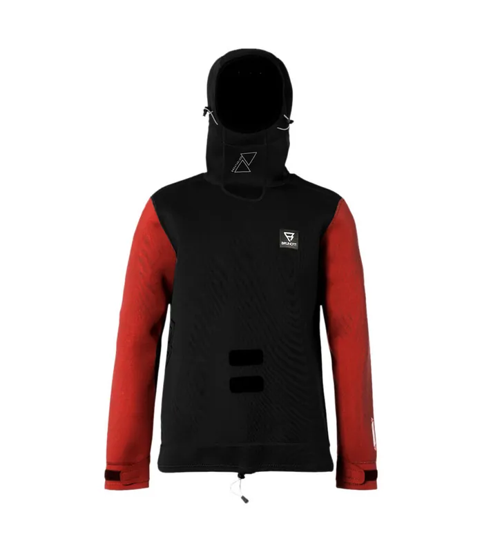 Saisonangebot Brunotti Neo Hooded Sweat Rot Neopren Jacke
