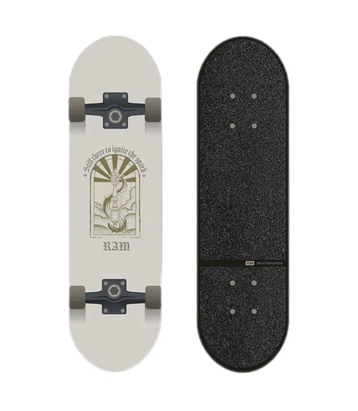 Sale Enuff Ligat Weiß Skateboard