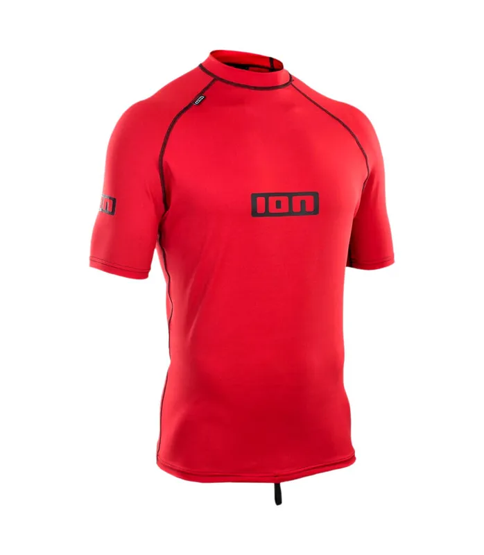 Jetzt Kaufen ION Promo Rashguard SS Rot Lycra Shirt