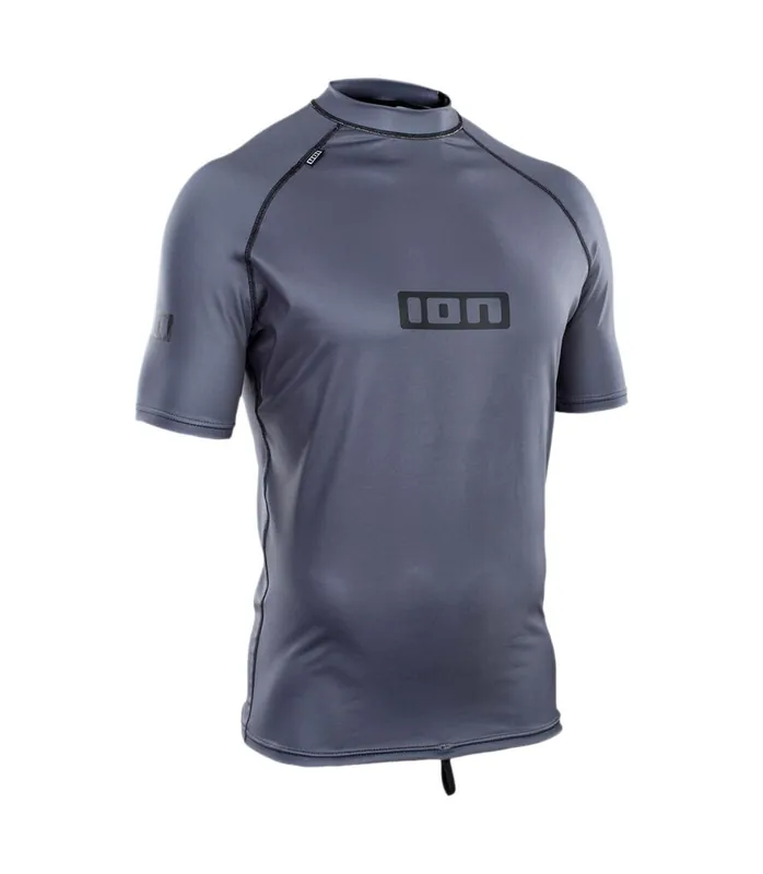 ION Promo Rashguard SS Grau Lycra Shirt Echt