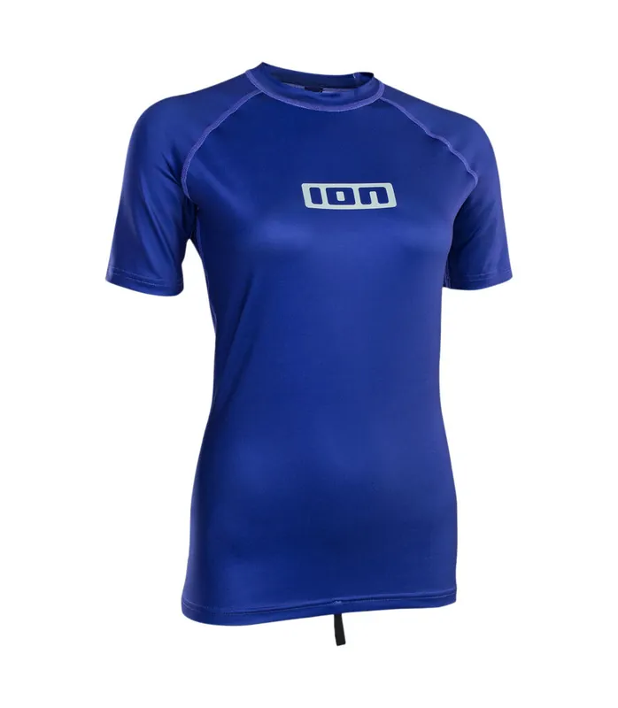 Nur Heute ION Promo Rashg. Wmn SS Blau Lycra Shirt