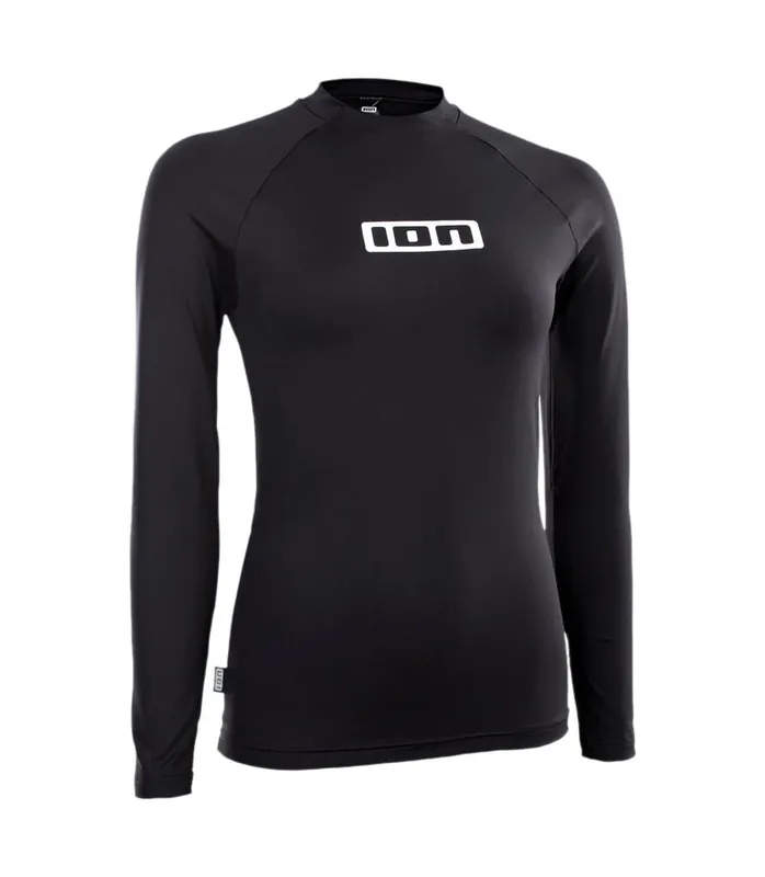 ION Promo Rashg. Wmn LS Schwarz Lycra Shirt Neu Im Sortiment