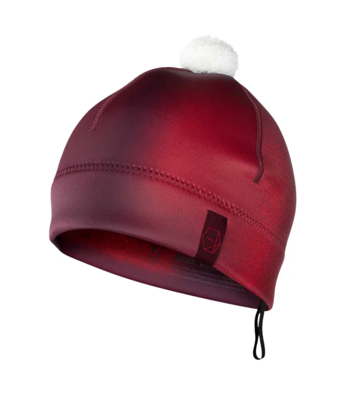 ION Neo Bommel 2025 Rot Neopren Beanie Preisknaller