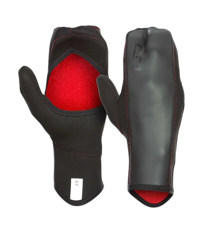 Geprüft ION Open Palm Mitt 2.5 Schwarz Neopren Fäustling