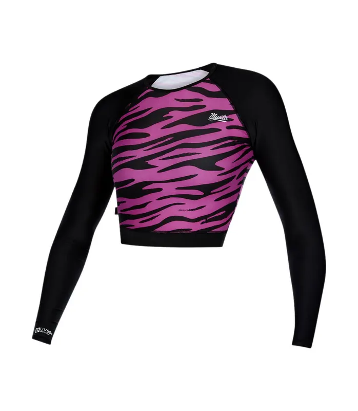Direkt Vom Hersteller Mystic Diva LS Crop Tee Wmn Pink SUP-Shirt