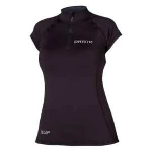 Markenprodukt Mystic Diva rash ve S/S Schwarz Lycra Shirt
