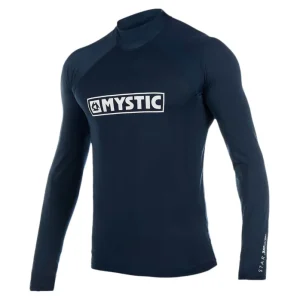 Mystic ar L/S Rashve Jr Blau Lycra Shirt Nur Für Kurze Zeit