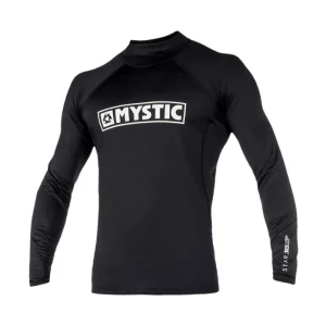 Super-Preis Mystic ar L/S Rashve Jr Schwarz Lycra Shirt