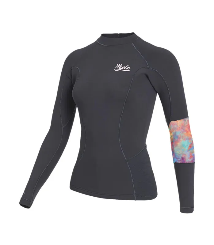 Sonderangebot Mystic Lunar L/S Vest Neo 2.0 Wmn 2024 Grau Neopren Top