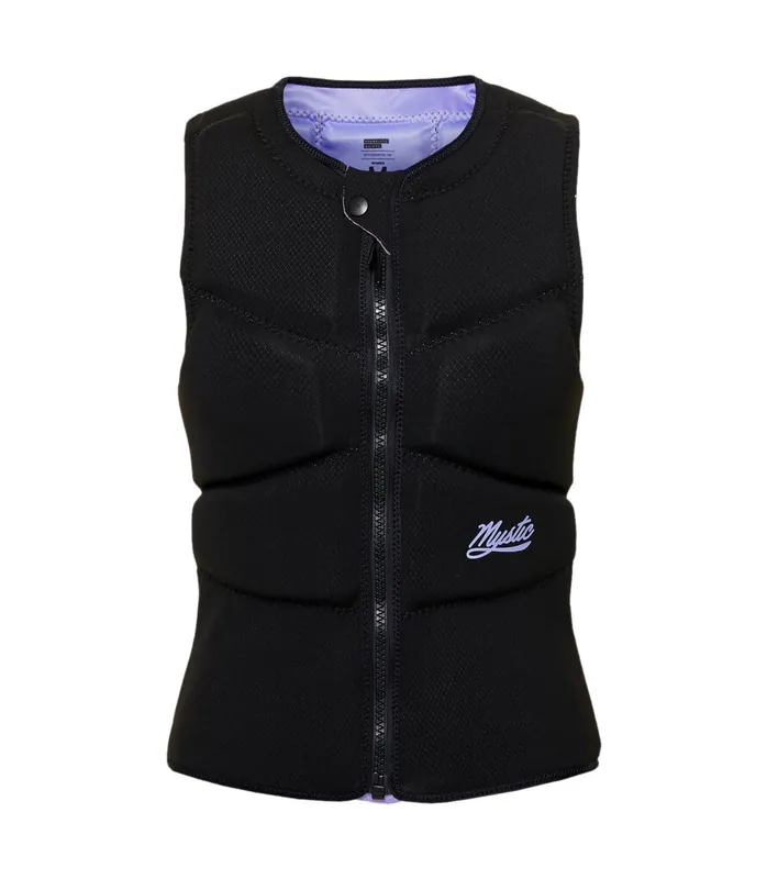 Neue Kollektion Mystic Ruby Fzip Kite Wmn Schwarz Prallschutzweste halb gepolstert