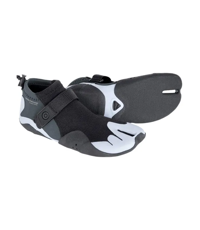 Neilpryde Rise Reef Split 2mm Schwarz Surfschuh Schnäppchen
