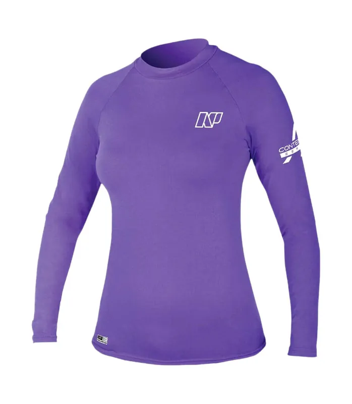 Sonderaktion NP CONTENDER L/S Lila Lycra Shirt