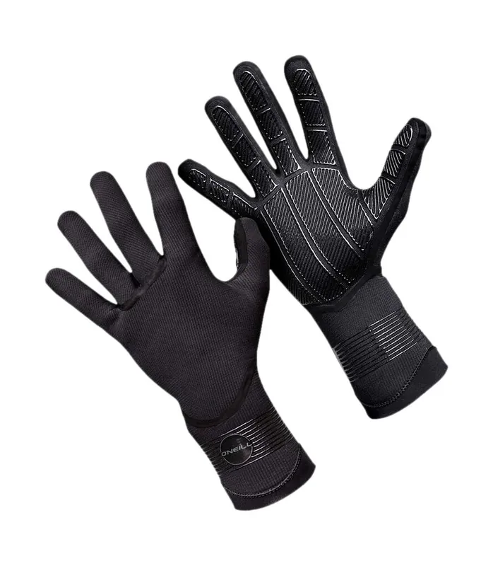 Neuheit O‘Neill Psycho Tech 1.5mm Schwarz Neopren Handschuh