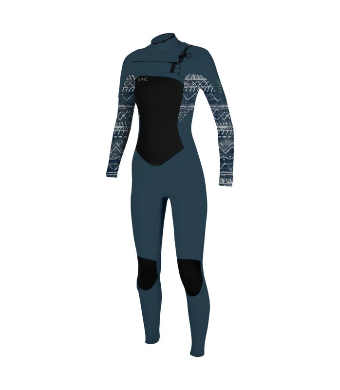 Preisknaller O‘Neill Wmn Epic 5/4 chezip Schwarz 5mm Neoprenanzug