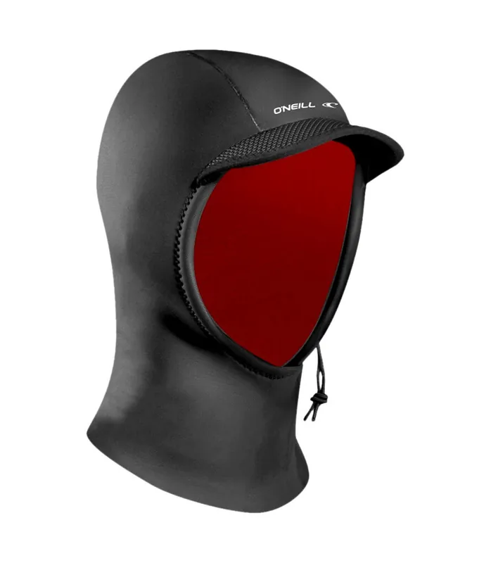 Markenware O‘Neill Psycho hood 1.5 mm 2024 Schwarz Neopren Beanie