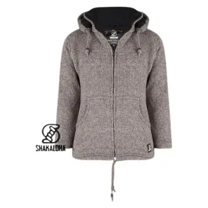 Shakaloha M Flash Ziphood Braun Weste Preisknaller