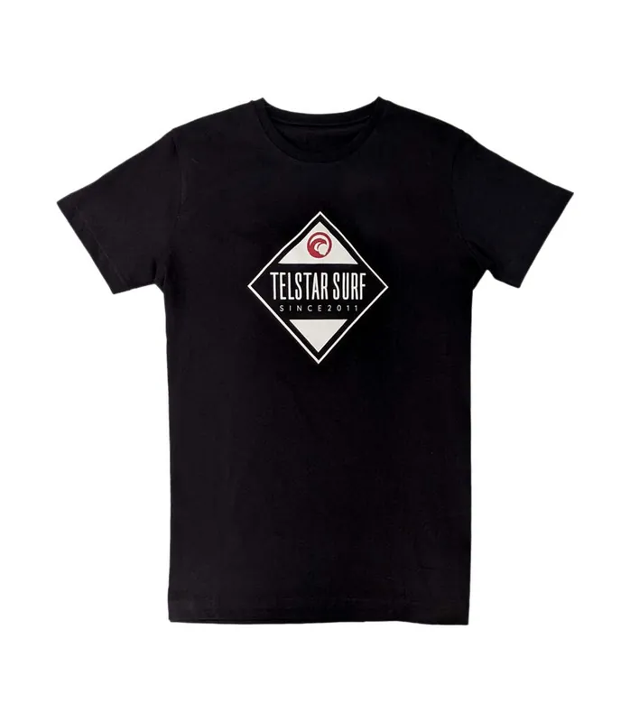 Markenware Telstar surf T-Tee Schwarz T-shirt