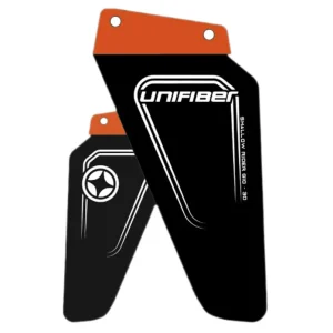 Unifiber Shallow Rider G10 TUB Multi color Freeride Windsurf Finne Top-Seller