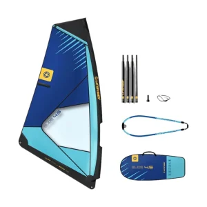 Preisknaller Unifiber Glide Windsup Rig Blau SUP-Windsurfsegel